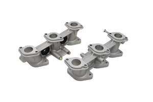 (New) Intake Manifold Set, Carbureted or MFI 40x36mm - Raw Aluminum