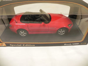 (NOS) Honda S2000 Special Edition 1:18 Scale Model