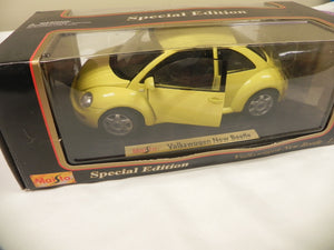 (NOS) Volkswagen New Beetle Special Edition 1:18 Scale Model