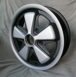 (New) 356C/911/912 Reproduction Anodize-Look 4.5j x 15 Fuchs Wheel