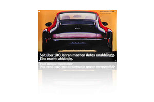 (New) Porsche Classic Enamel Sign "964 Anniversary Model"