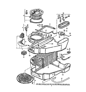 (New) 924/944 A/C Evaporator Blower Motor - 1976-85