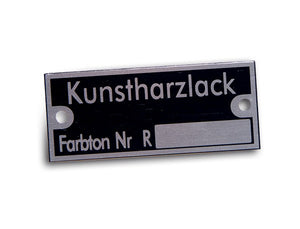 (New) 356 Reutter Kunstharzlack Badge - 1950-65