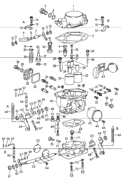 解剖学 New) 356 Zenith 32 NDIX Carburetor Sealing Ring For Cover Plate