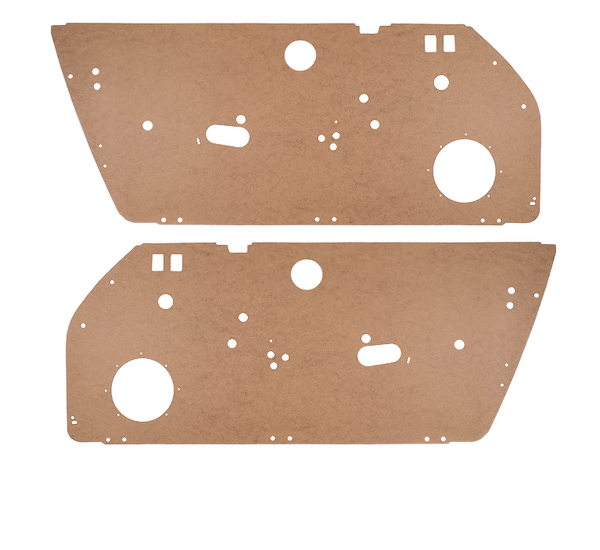 New) 911/930/964 Bare Insulated Door Panel Set - 1974-98 - AASE Sales