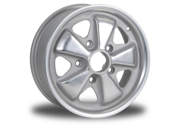 (New) 911/912/914-6 5.5jx14 Perforated Forged Aluminum Fuchs Wheel - 1965-77