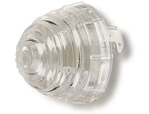 (New) 356 Front Clear Beehive Turn Signal Lens - 1959-65