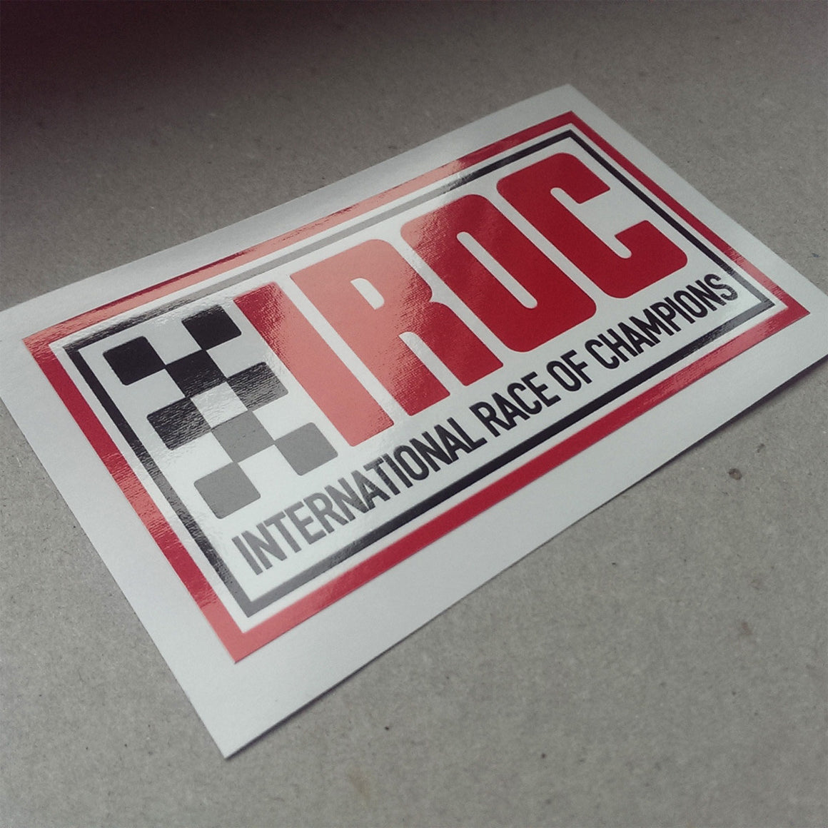 (New) Vintage 'IROC' Decal