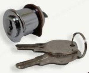 (New) 356 A/B Glove Box Lock with 2 Keys - 1955-63