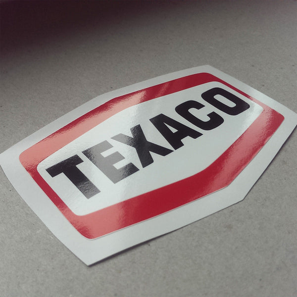New) Vintage 'TEXACO' Decal - AASE Sales