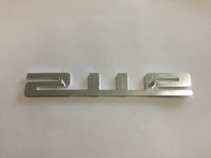 (New) 911S Rear Silver Emblem for Engine Lid - 1967-75