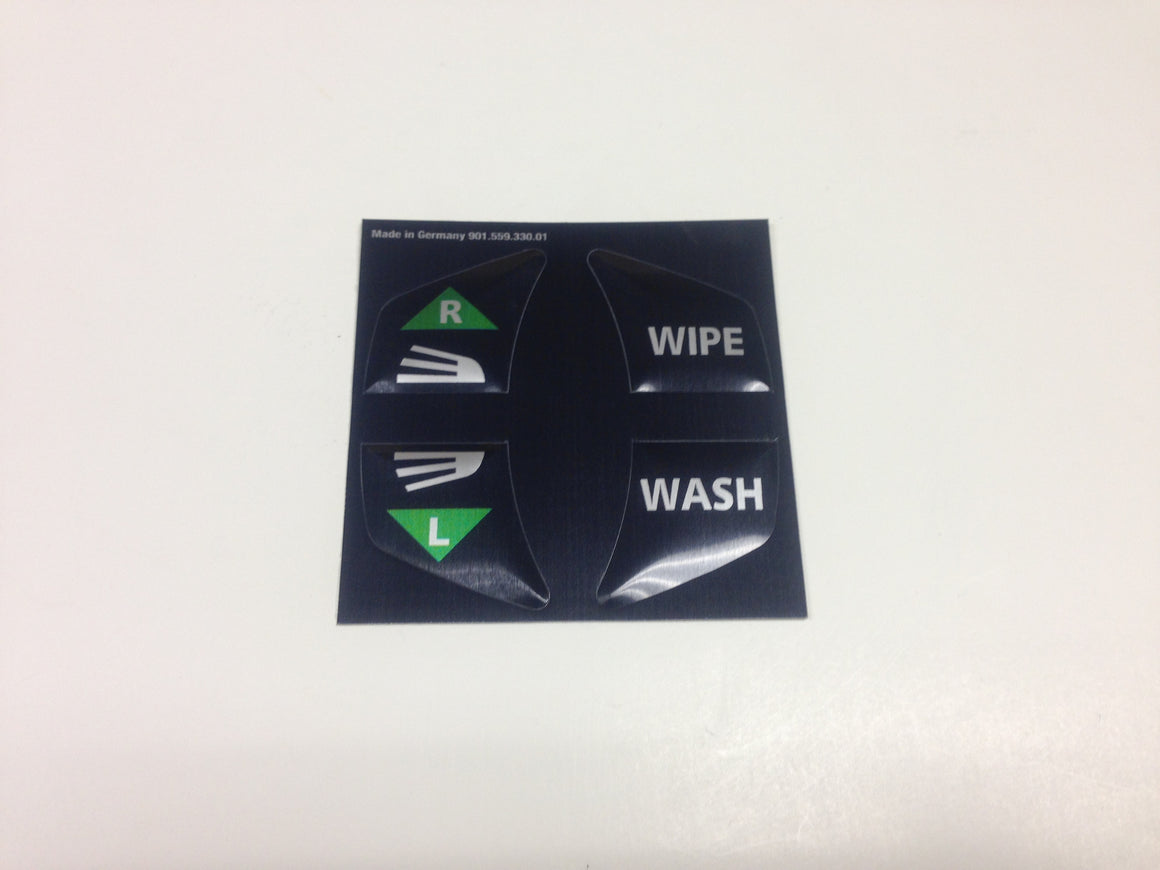 (New) Wiper and Turn Signal Sticker Set - 1971-73