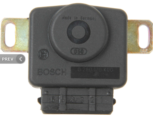 (New) 944/944 Turbo Fuel Injection Throttle Valve Switch 1986-89