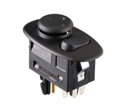 New) 911/Boxster Exterior Mirror Switch Satin Black 1998-05 - AASE