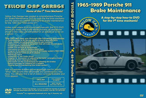 (New) 911 Brake Maintenance DVD - 1965-89