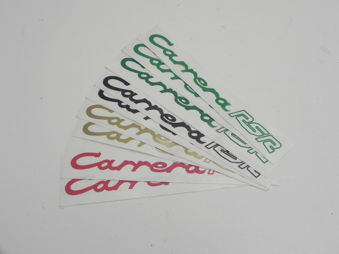 (New) 911 "Carrera RSR" Rear Duck-Tail Engine Lid Decal