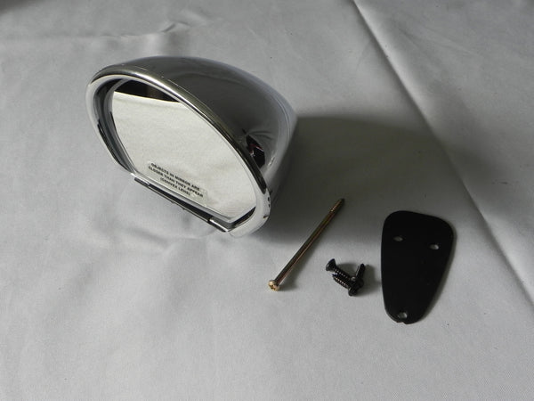 VITALONI SEBRING MACH 1 CLASSIC SPORT WING MIRROR BLACK WITH