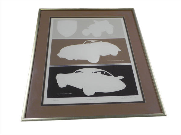 KAZU ポルシェ ポスター キャンペーンA3三枚セット Aase Sales Porsche posters - AASE Sales