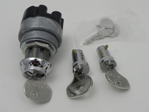 (New) 356 A/B/C Ignition Switch and Door Lock Set with 4 Keys - 1955-65