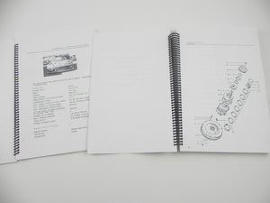 (Original) Porsche 935/78 Operating Instructions and Spare Parts Catalog Set