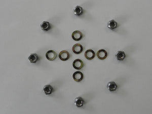 (New) 911 Sump Plate Lock Nut and Washer Set - 1965-83