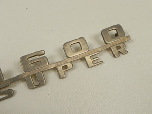 (Used) Original 'R' Emblem: "1600 Super" - 1956-61