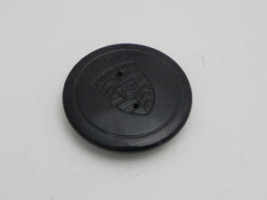 (Used) 911/912E/930/944 Black  Center Cap with Ring Clip - Fuchs Wheel - 1974-89