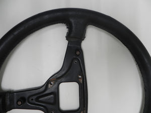 (Used) 924 Sports Steering Wheel Black Leather 380mm - 1980-85