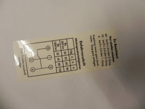 (New) 356 Shift Pattern Decal-1950-59