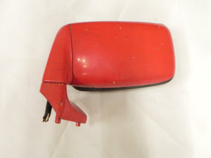 (Used) 911 Left Hand Red Power Mirror Housing - 1976-83