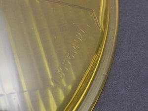 (New) 356/911/912 Bosch Amber Asymmetrical Headlight Lens - 1955-67