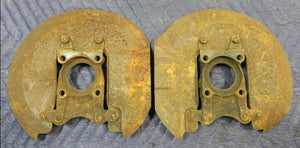 (Used) 911/912 SWB Front Brake Carrier and Plate Pair - 1965-68