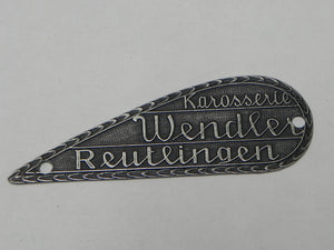 (Used) Spyder 550 Wendler Badges (Pair) - 1953-56
