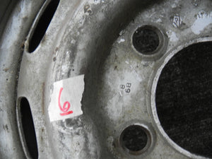 (Used) 911/912  5, 1/2 J x 15 Steel Disc Brake Wheels
