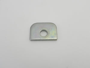 (New) 911/914/930 Late Shock Top Plate Front Single Hole - 1970-89