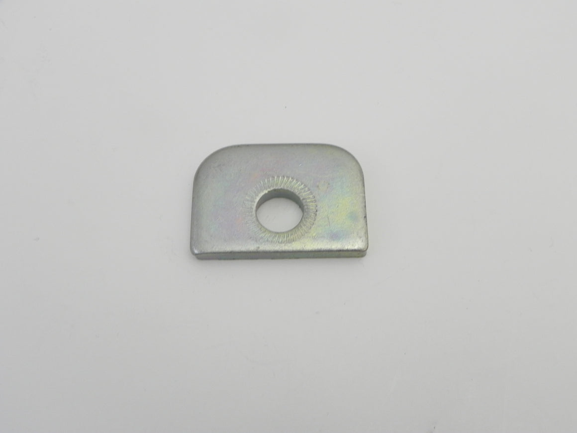 (New) 911/914/930 Late Shock Top Plate Front Single Hole - 1970-89