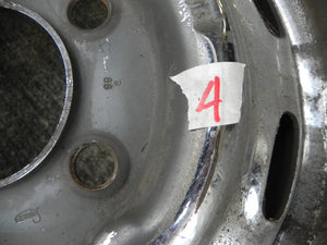 (Used) 356/911/912  4, 1/2 J x 15 Steel Disc Brake Wheels