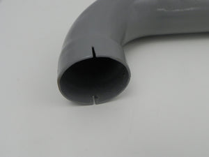 (New) 356 A/B/C Exhaust Pipe w/ Gray Powder Coating - 1950-65