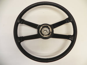 (Used) 914, 914-6  VDM 380mm Leather Steering Wheel - 1970-76