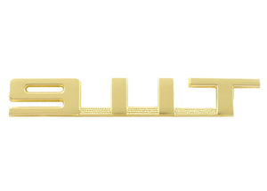 (New) 911 T Gold Rear Engine Lid Emblem - 1969-71