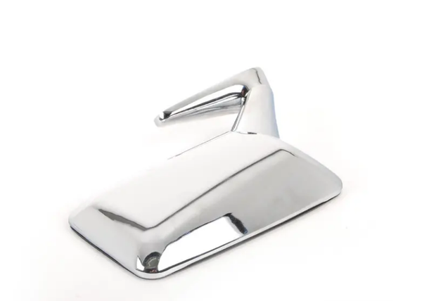 New) 911/912E Left Side Chrome Flag Mirror - 1974-76 - AASE Sales