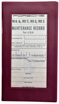 (New) 911 T/E/S & 914-6 Maintenance Manual and Insert Papers - 1969-72
