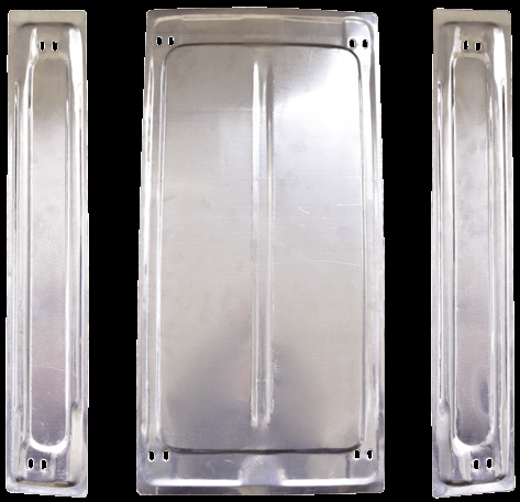 New) 911/912/930/964 Targa Top Aluminum Trim Frame Panel Set