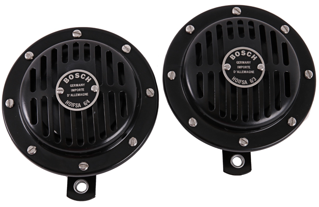 (New) 356 Pair of 6v Bosch Horns - 1950-65