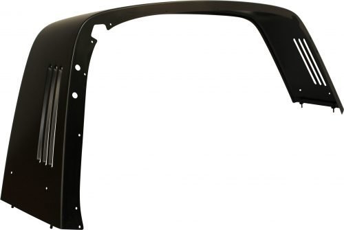 (New) 911 Targa Black Roll Bar Panel - 1973-89