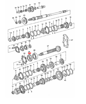 (NOS) FAG 911 Pinion Shaft Bearing - 1972-86