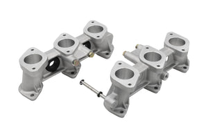 (New) Intake Manifold Set, Carbureted or MFI 40x32mm - Raw Aluminum