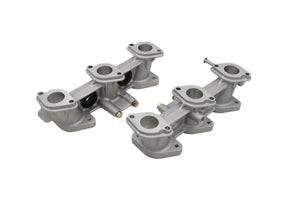 (New) Intake Manifold Set, Carbureted or MFI 46x39mm - Raw Aluminum