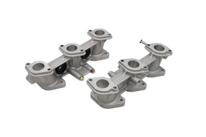 (New) Intake Manifold Set, Carbureted or MFI 40x32mm - Raw Aluminum