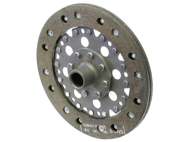 (New) 356 180mm Clutch Plate w/ Rigid Hub - 1950-63